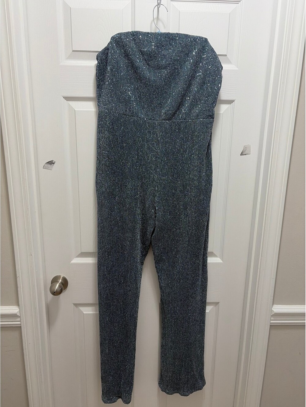 Wild Fable Strapless Sequin Jumpsuit - Sparkly Evening Wear